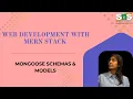 Mongoose Schemas Models Web Development with MERN Stack SNS Institutions