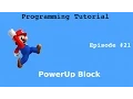 Java Programming Tutorial Super Mario Game PowerUp Block