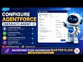 Salesforce AgentForce Tutorial Configure Default Agent in Agent Builder Step-by-Step Guide