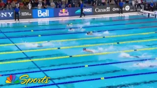 Gretchen Walsh RUNS AWAY with 100m fly triple crown and World Cup record in Toronto NBC Sports