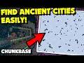How to Find an Ancient City VERY EASILY in Minecraft 1 19 Java Bedrock Using Chunkbase