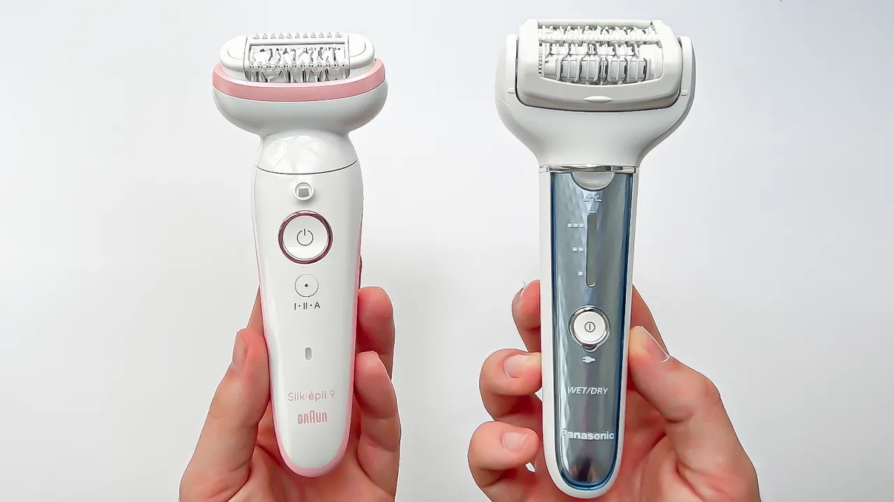 Panasonic vs Braun Silk Epil 9