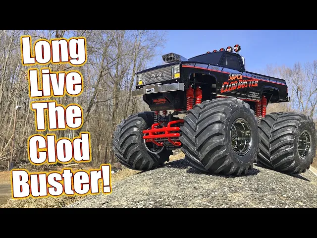 (Discontinued) TAMIYA - 47432 SUPER CLOD BUSTER Black Edition - 1/10 4WD OFF ROAD TRUCK - W/MOTORS & ESC