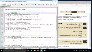 JavaScript Web Warrior textbook - Examining the Chapter 2 files Part 2 of 2