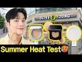 I Tested Olive Young s Best Selling Cushion Foundation Before and After Test