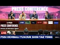Lagu π΄LIVE PSSI . SHIN TAE YONG KEMBALI DI TUNJUK JADI PELATIH TIMNAS INDONESIA . PRESS CONFERENCE