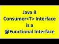 Java 8 Consumer Interface is a Functional Interface System out print