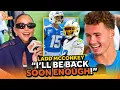 Chargers WR Ladd McConkey on Injury Update Watching Keenan Allen Herbert NEVER Satisfied