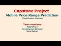 Mobile Price Range Prediction