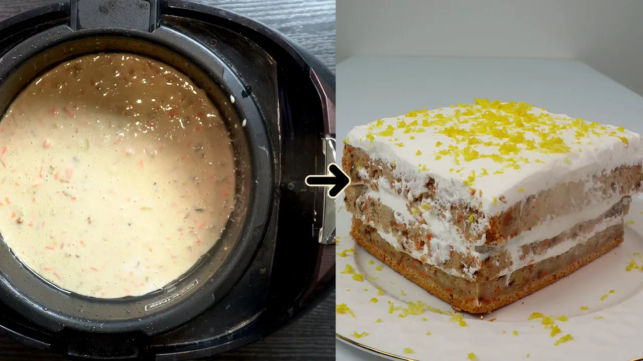 밥솥 당근 케이크