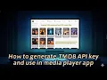 How to Get a TMDB API Key and use It in any Media Browser