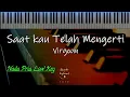 Download Lagu Saat Kau Telah Mengerti - Virgoun ( Karaoke Piano/Keyboard Nada Pria Low Key)
