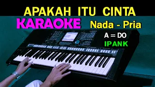 Download APAKAH ITU CINTA - IPANK | KARAOKE Nada Pria , HD MP3