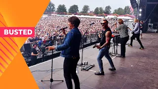 Busted - MMMBop 2 0 Ft Hanson Radio 2 in the Park 2023