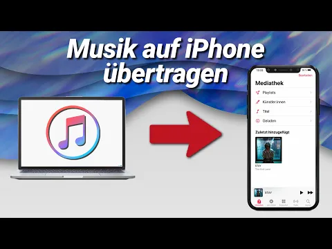 Download MP3 Musik auf iPhone übertragen mit iTunes (iOS17)