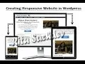 Complete Responsive Website in Wordpress Using Responsive Theme