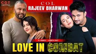 Exclusive Love Story Of Col. Rajeev Bharwan I Amrita Rao I RJ Anmol I @soldierunplugged9791 #army