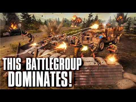 THIS BATTLEGROUP DOMINATES! - 1v1 - Company of Heroes 3