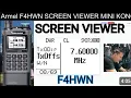 Armel F4HWN SCREEN VIEWER MINI KONG UV-K1