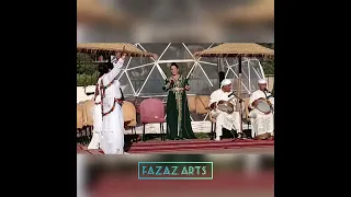 الفنان علي ازلماط مع الفنانة فزاز فاطمة Ali Azlmat 