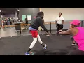 HIIT group class at crunch Roc ale