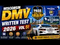 Wisconsin Permit Practice Test 5 49 Questions to Pass DMV Permit Test 2026