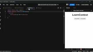 React Tutorial 48 - Working with the React Context API