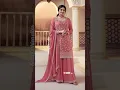 2024 trendy sharara suits design #partyweardress #sharara