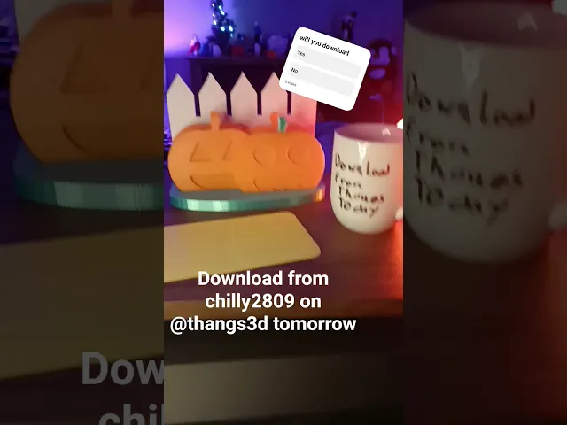 Halloween pumpkin coasters  video thumbnail