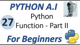 Machine Learning Tutorial Python 27 Python Functions with Return Value