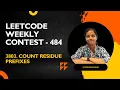 Leetcode 3803 Count Residue Prefixes Java Weekly Contest 484