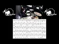 It's My Life -  Bon Jovi | Drum Cover + Drum Sheet (Transcription) | Tarn Softwhip