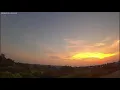 Central PA Sunset Timelapse via WeatherSTEM Webcam
