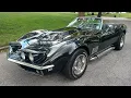 Lagu 1968 CORVETTE 427 4 SPEED CONVERTIBLE BIG BLOCK TRIPLE BLACK!!!