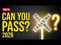 DMV Permit Test 2026 TEST New Traffic Rules Hard Questions
