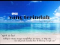 Download Lagu opick yang terindah