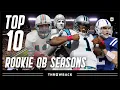 Top 10 Rookie Quarterback Seasons in NFL History