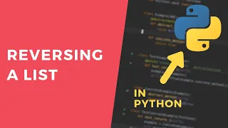 Reversing a list - 1 Minute Python Tutorial