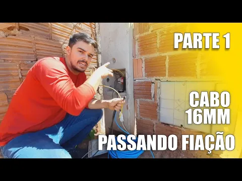 Download MP3 INSTALAÇÃO ELÉTRICA RESIDENCIAL - PARTE 1. PASSANDO CABO 16MM