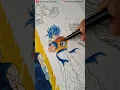 Download Lagu Drawing Goku and Vegeta -  Best duo in anime history