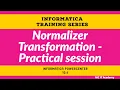 Normalizer Transformation in informatica Informatica Tutorial Informatica interview questions