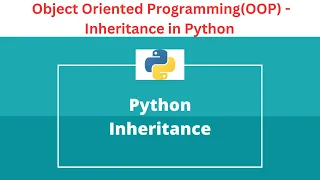 29 Inheritance in Python