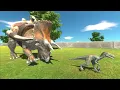 Download Lagu Trying to escape from OUTLAW TRICERATOPS - Animal Revolt Battle Simulator