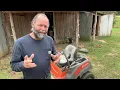 Husqvarna Z254F Mower Parking Break Issue