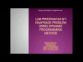 18CSL47 Lab program explanation