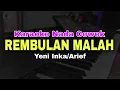 REMBULAN MALAM - YENI INKA | KARAOKE LIRIK VERSI DANGDUT KOPLO (NADA CEWEK)