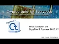 What is New in the CrypTool 2 Release 2020 1