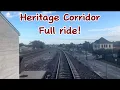 Metra Heritage Corridor Cab Ride Full on HX to Chicago Union Station