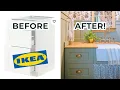 We Created a Cozy Cottage Bathroom Using an IKEA Kitchen Cabinet Hack