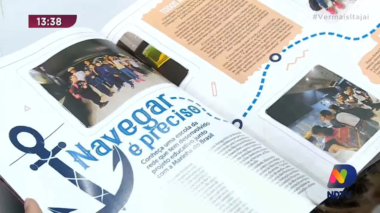 ITS TEEN - Revista do grupo ND é distribuída em escolas de Navegantes